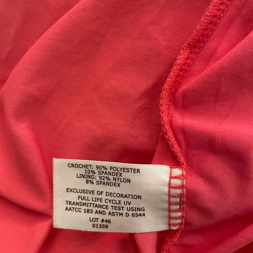 Women's Coolibar Swim Cover-Up - Pink - Size L - Picture 8 of 9